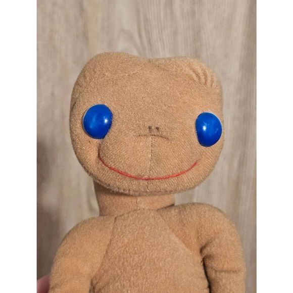 Vintage 1982 SHOWTIME Kamar 8" ET Extra Terrestrial Plush Pre-owned Classic - Picture 2 of 7